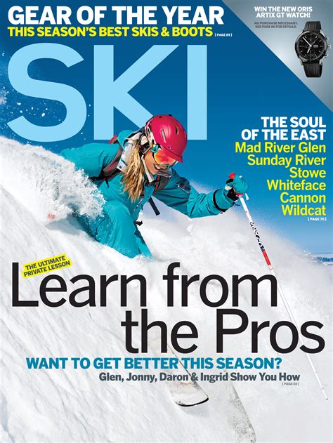 Ski mag - The Ski Journal Mailing List. We respect your time, and only send you the occasional update. Email * CLOSE. Search. Search for: Search. Skiing’s true voice. The Ski Journal conveys skiing’s incredible culture, past, present and future, icons, anti-heroes and artists, all presented with highest quality paper and printing available. New Issue ...